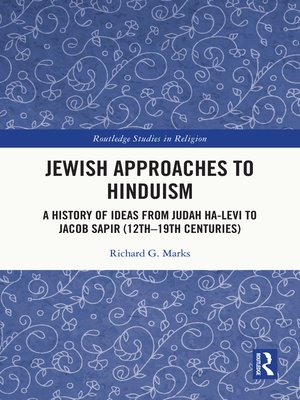 cover image of Jewish Approaches to Hinduism